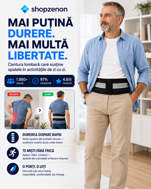 Centură Lombară Ortopedică My Store